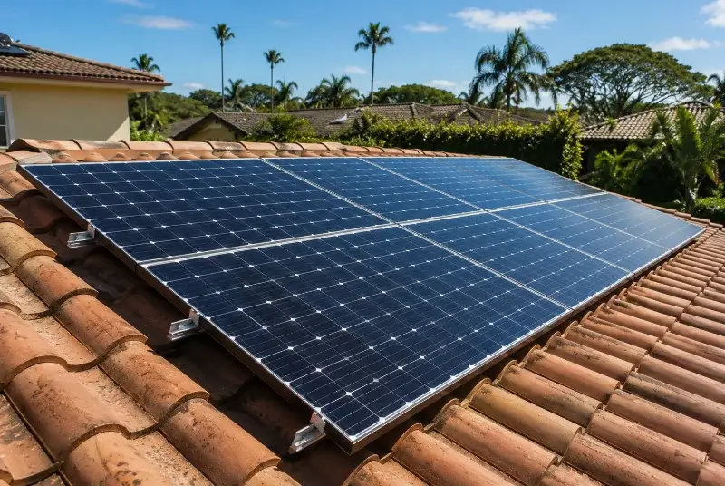 Installation de panneaux solaires à Lapalud